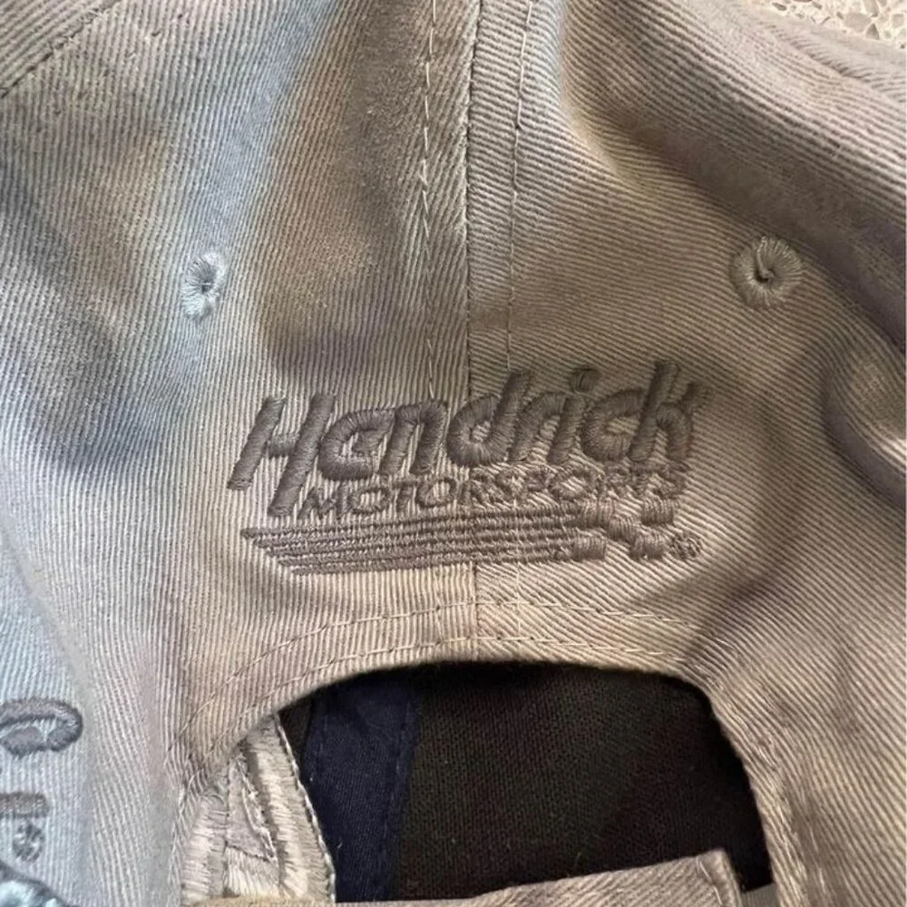 Autographed Nascar Baseball Hat-Jimmie Johnson and Rick Hendrick‎